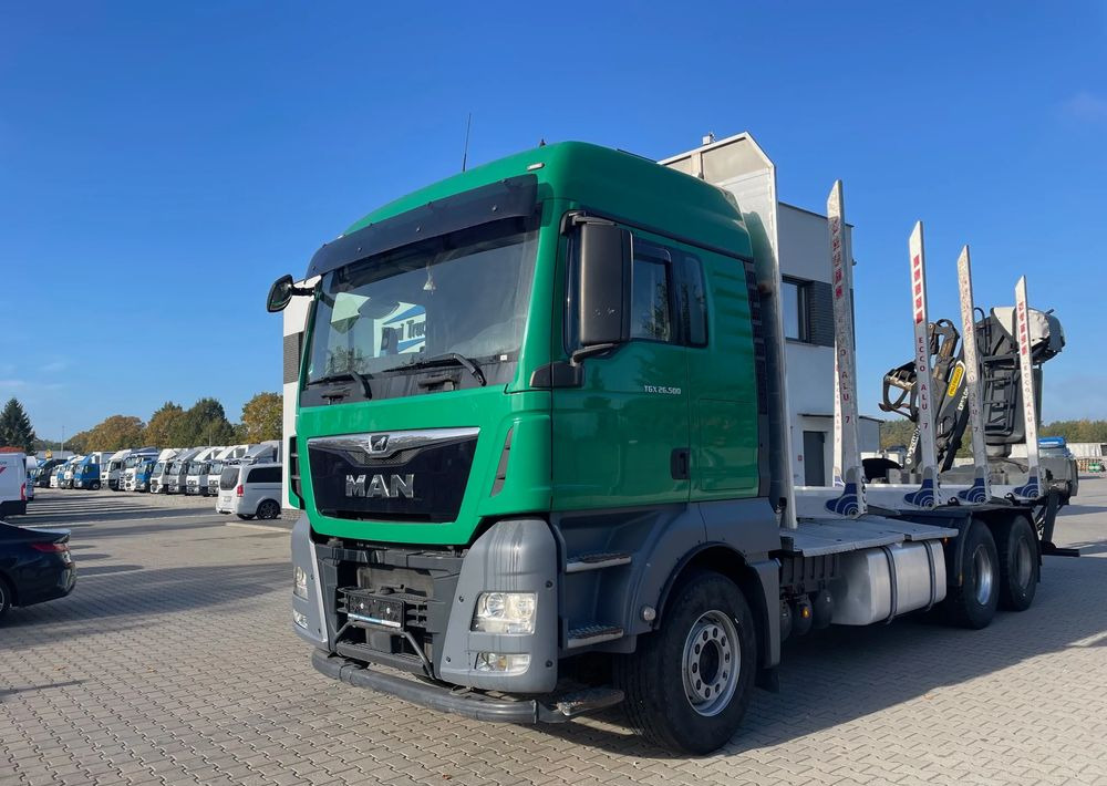 MAN TGX 26.500, 6x4, HDS EPSILOM M12Z, do transportu drewna. - משאית עץ, משאית מנוף: תמונה 2 MAN TGX 26.500, 6x4, HDS EPSILOM M12Z, do transportu drewna. - משאית עץ, משאית מנוף: תמונה 2
