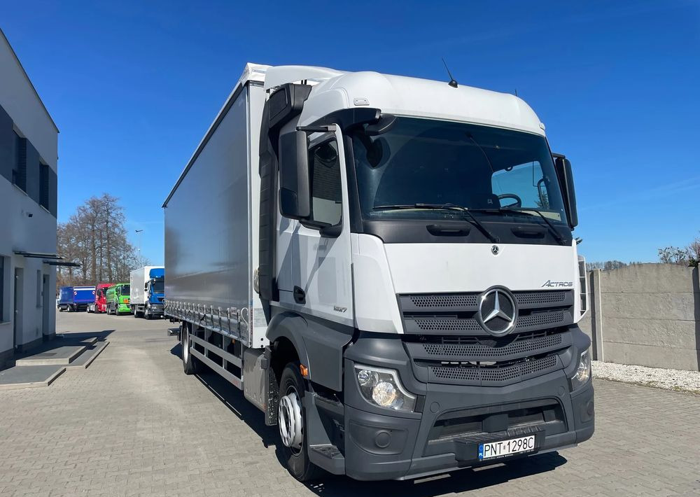 Mercedes-Benz ACTROS 1827, Firanka 9,5 m! - משאית וילונות צד: תמונה 2 Mercedes-Benz ACTROS 1827, Firanka 9,5 m! - משאית וילונות צד: תמונה 2