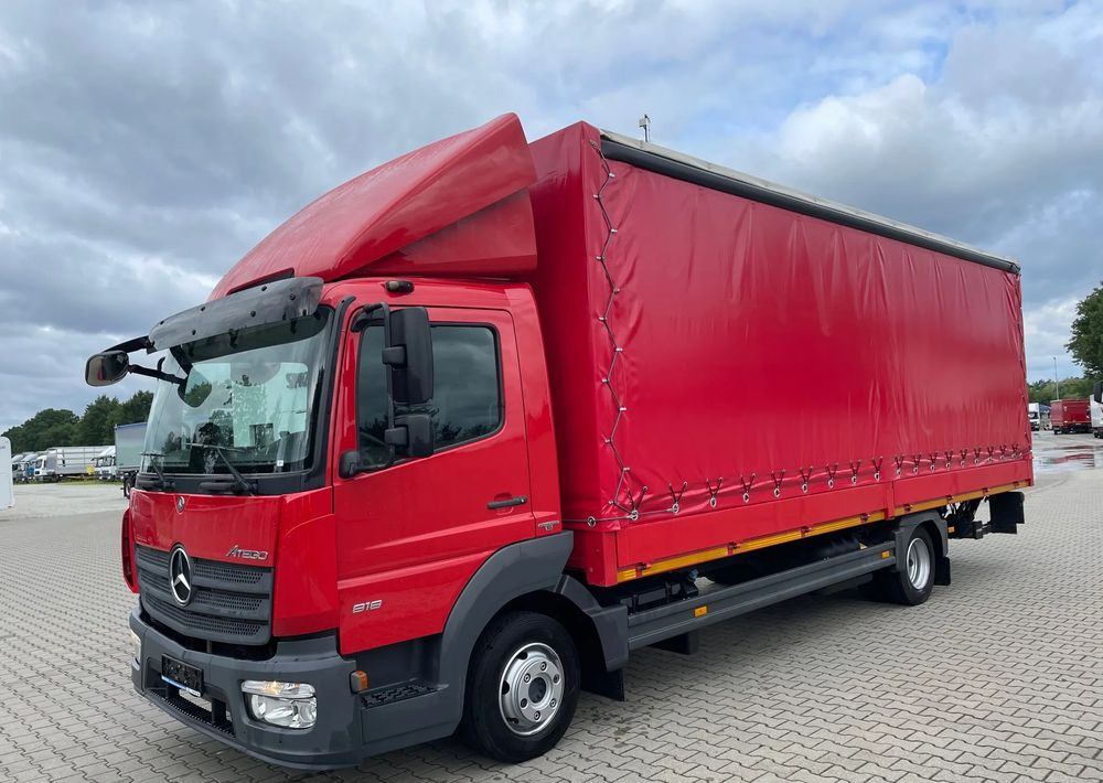 Mercedes-Benz ATEGO 818, Klima, webasto, burtofirana! - משאית וילונות צד: תמונה 2 Mercedes-Benz ATEGO 818, Klima, webasto, burtofirana! - משאית וילונות צד: תמונה 2