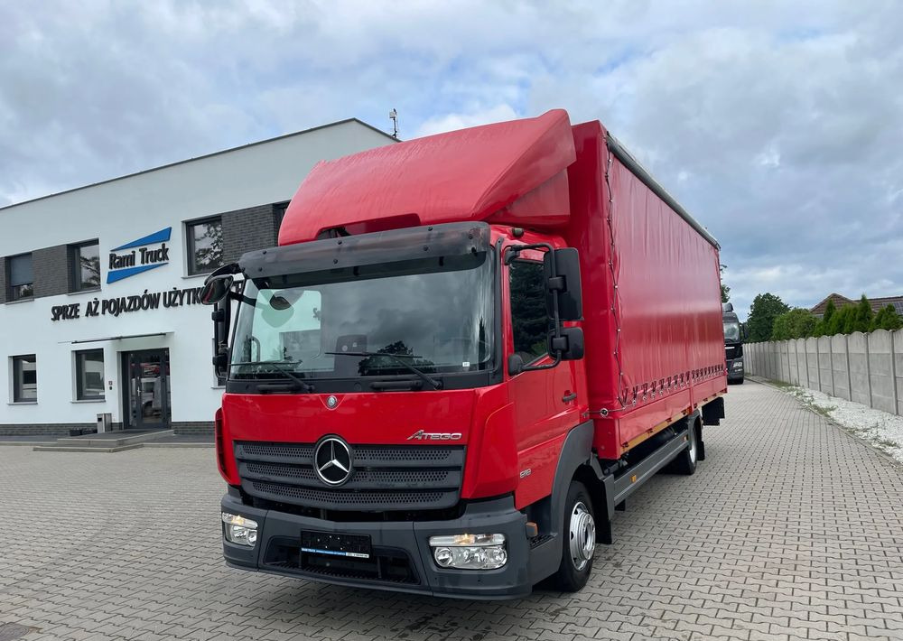 Mercedes-Benz ATEGO 818, Klima, webasto, burtofirana! - משאית וילונות צד: תמונה 1 Mercedes-Benz ATEGO 818, Klima, webasto, burtofirana! - משאית וילונות צד: תמונה 1