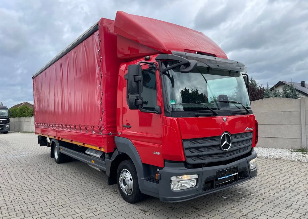 Mercedes-Benz ATEGO 818, Klima, webasto, burtofirana! - משאית וילונות צד: תמונה 3 Mercedes-Benz ATEGO 818, Klima, webasto, burtofirana! - משאית וילונות צד: תמונה 3