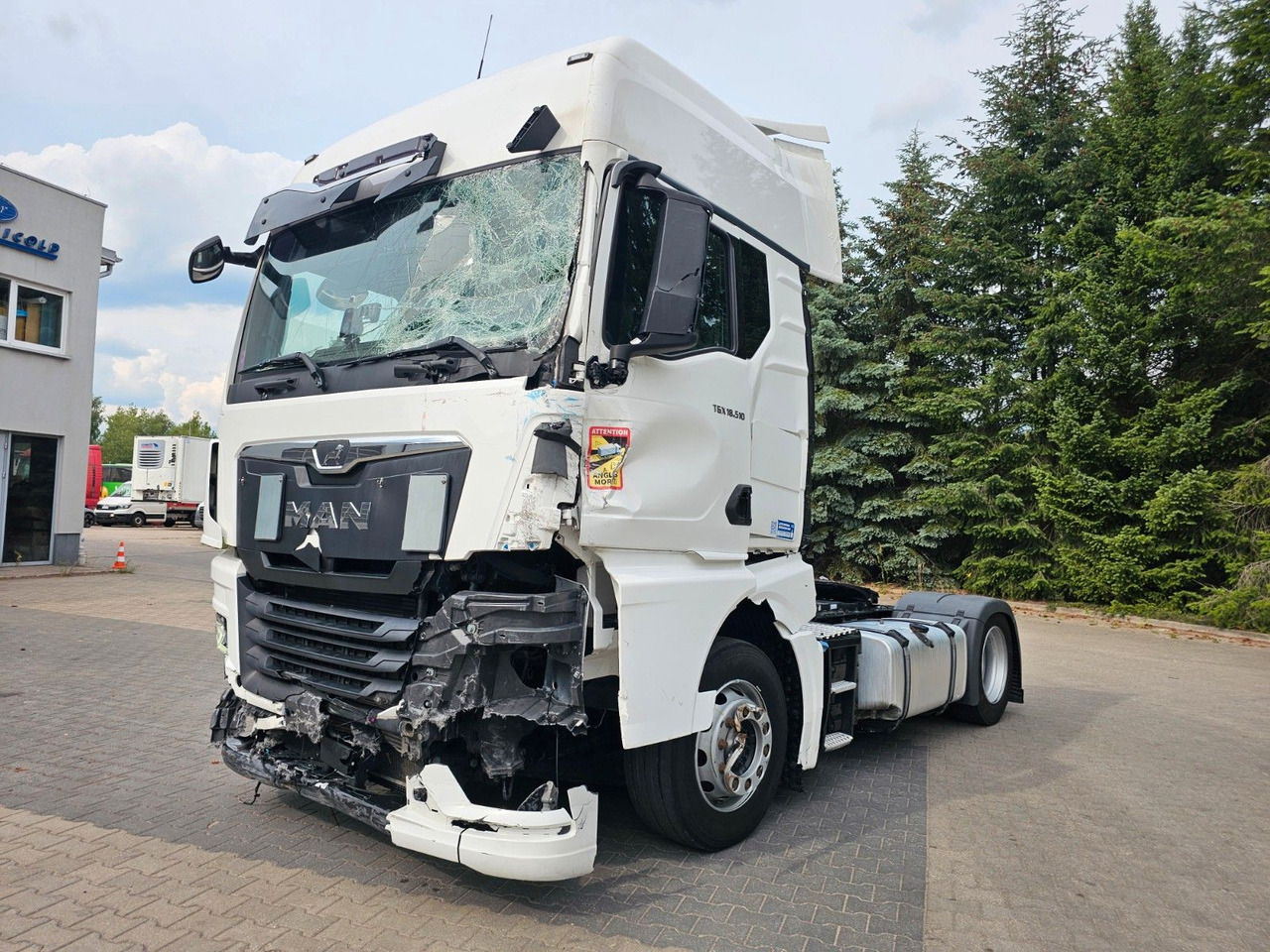 MAN TGX 18.510 XXL INTARDER - Motor , Rahmen 100% OK - יחידת טרקטור: תמונה 2 MAN TGX 18.510 XXL INTARDER - Motor , Rahmen 100% OK - יחידת טרקטור: תמונה 2