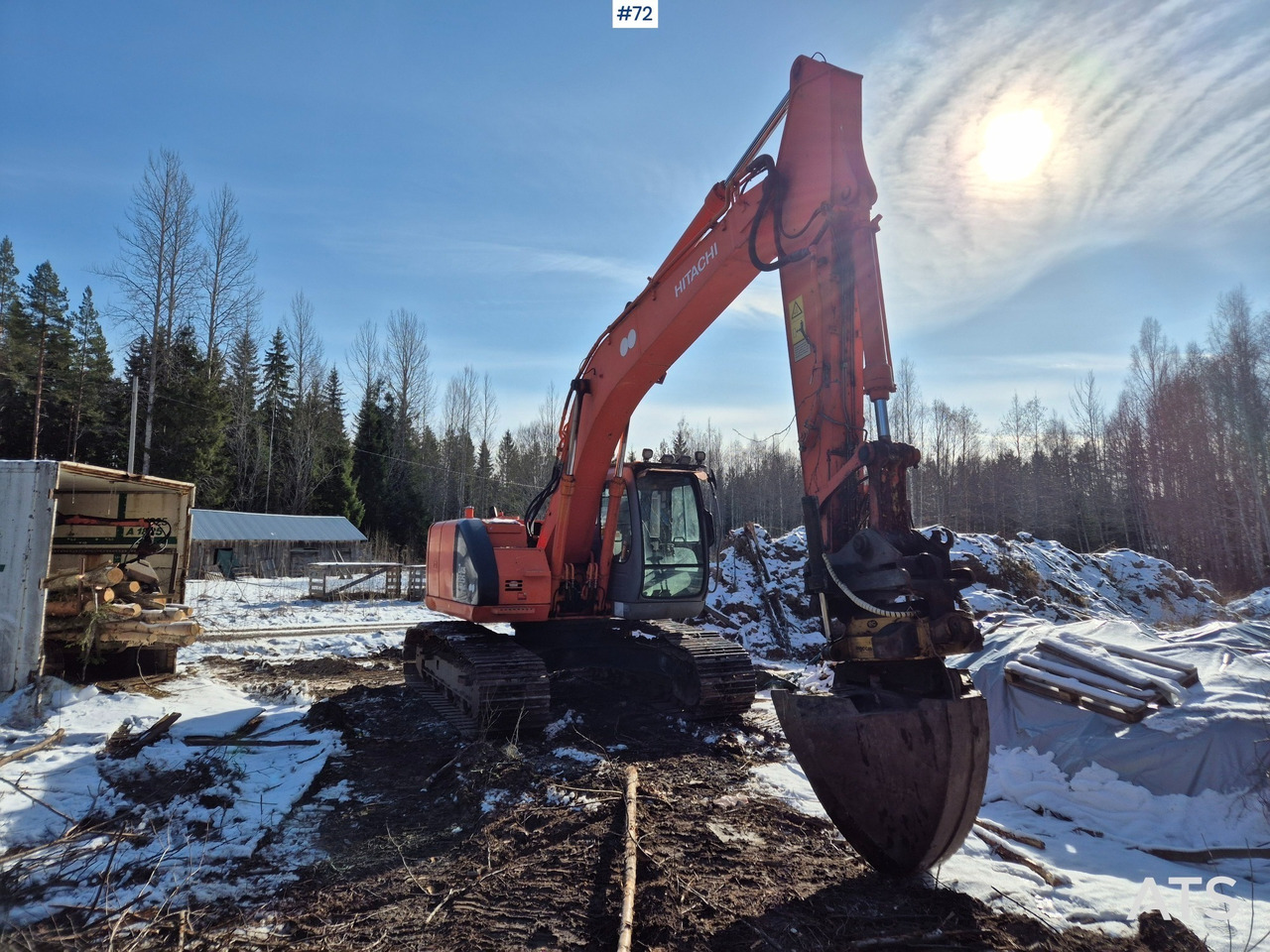 2005 Hitachi Zaxis 225USR LC - מחפר סורק: תמונה 2 2005 Hitachi Zaxis 225USR LC - מחפר סורק: תמונה 2