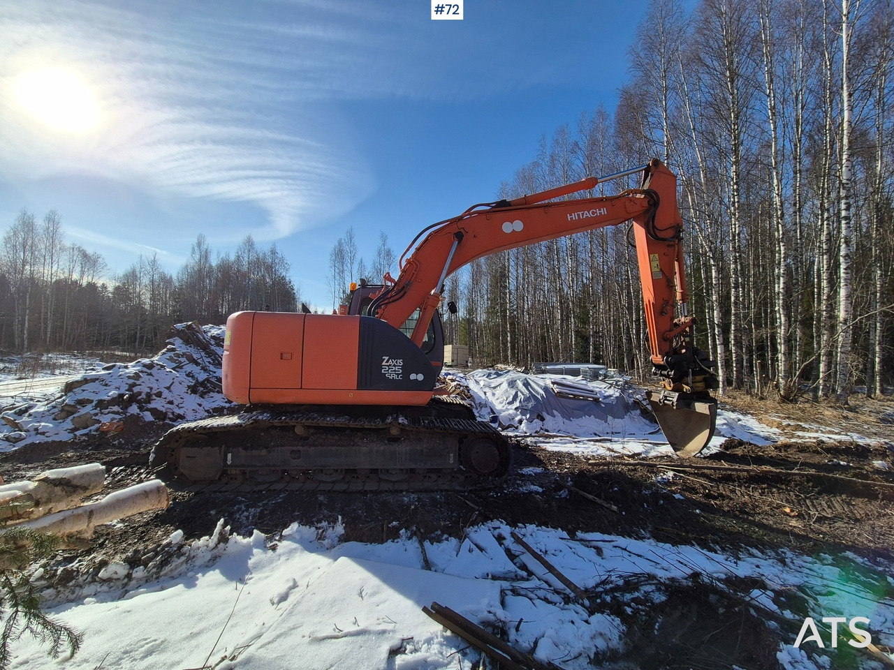 2005 Hitachi Zaxis 225USR LC - מחפר סורק: תמונה 4 2005 Hitachi Zaxis 225USR LC - מחפר סורק: תמונה 4