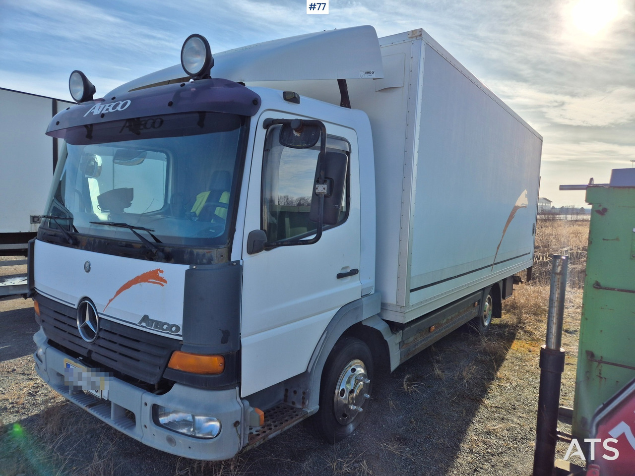 Mercedes-Benz Atego - משאית תיבה: תמונה 3 Mercedes-Benz Atego - משאית תיבה: תמונה 3