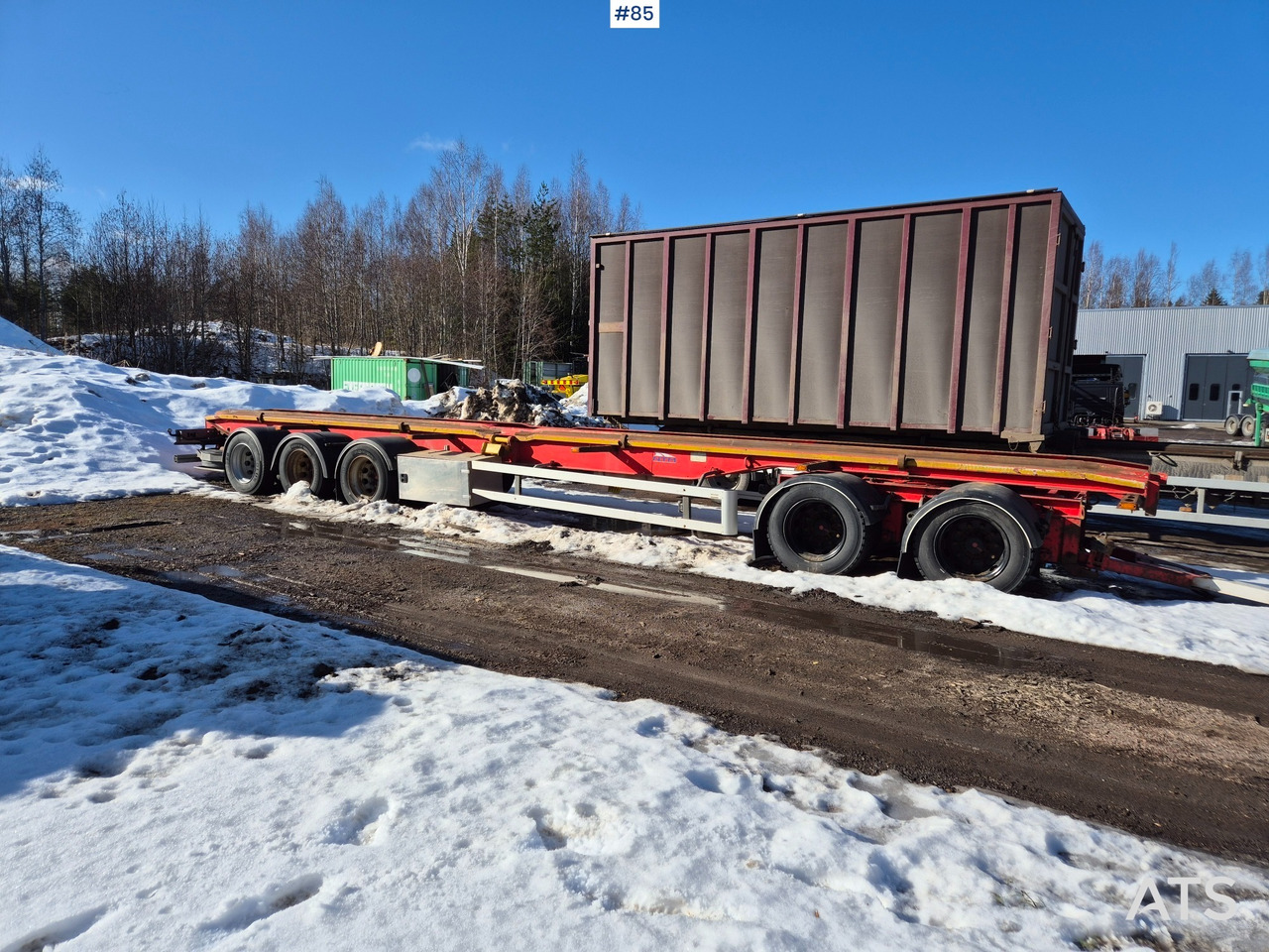 NTM 5-akselinen VL-perävaunu - קרון נגרר: תמונה 1 NTM 5-akselinen VL-perävaunu - קרון נגרר: תמונה 1
