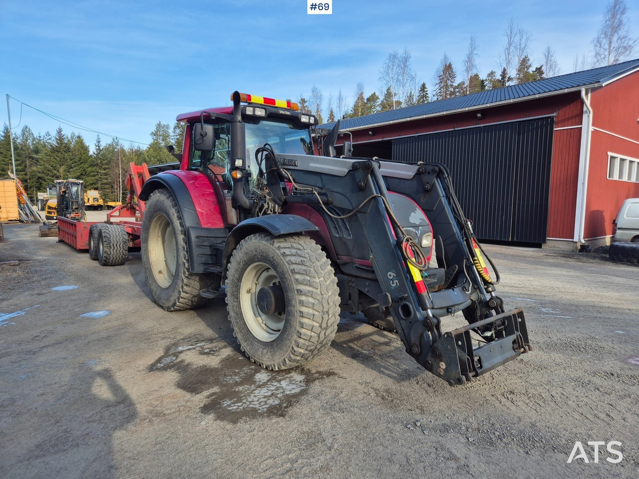 Valtra T182 - טרקטור חקלאי: תמונה 4 Valtra T182 - טרקטור חקלאי: תמונה 4