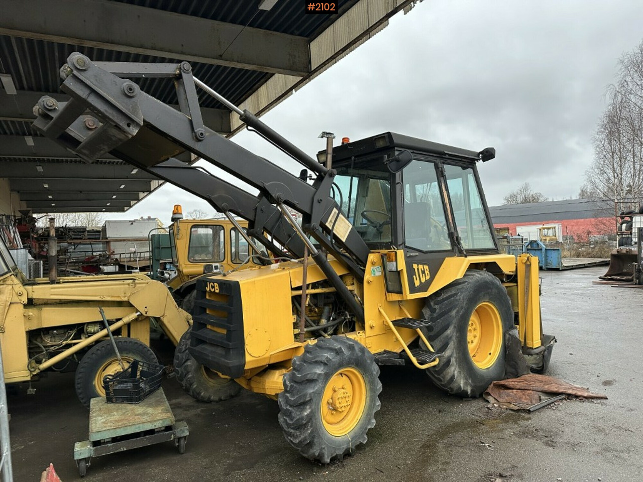 Backhoe loader JCB 3D-4 Rep. object - טרקטור חקלאי: תמונה 1 Backhoe loader JCB 3D-4 Rep. object - טרקטור חקלאי: תמונה 1