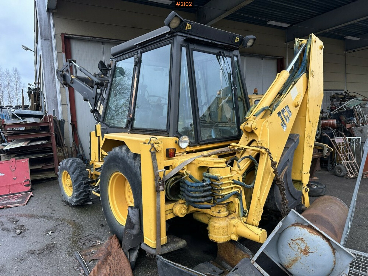 Backhoe loader JCB 3D-4 Rep. object - טרקטור חקלאי: תמונה 3 Backhoe loader JCB 3D-4 Rep. object - טרקטור חקלאי: תמונה 3