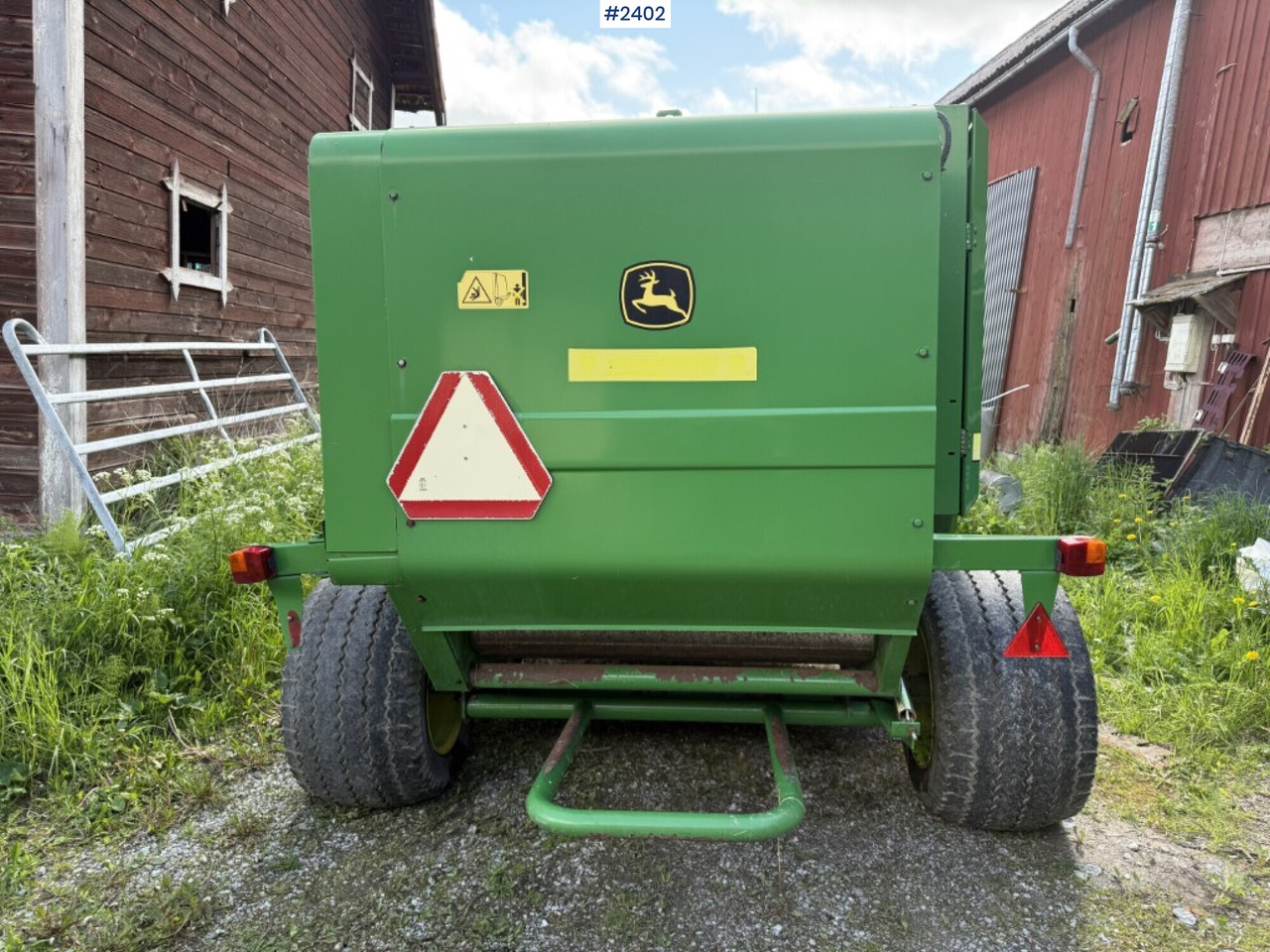 Baler John Deere 578 - ציוד חציר ומספוא: תמונה 4 Baler John Deere 578 - ציוד חציר ומספוא: תמונה 4