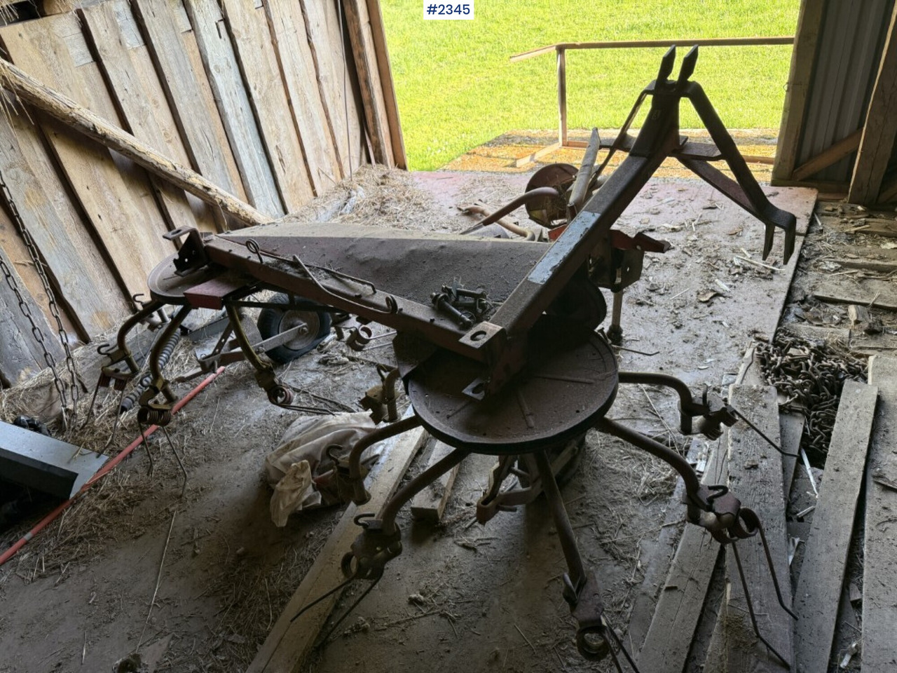 Combi rake, JF CR320 - ציוד חציר ומספוא: תמונה 4 Combi rake, JF CR320 - ציוד חציר ומספוא: תמונה 4