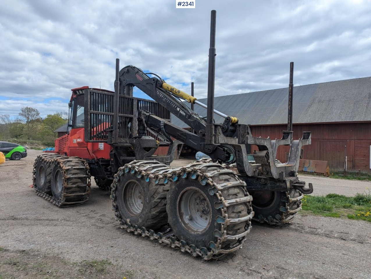Forwarder Valmet 860.3 with CRF11 crane (SEE VIDEO) - משלח: תמונה 3 Forwarder Valmet 860.3 with CRF11 crane (SEE VIDEO) - משלח: תמונה 3