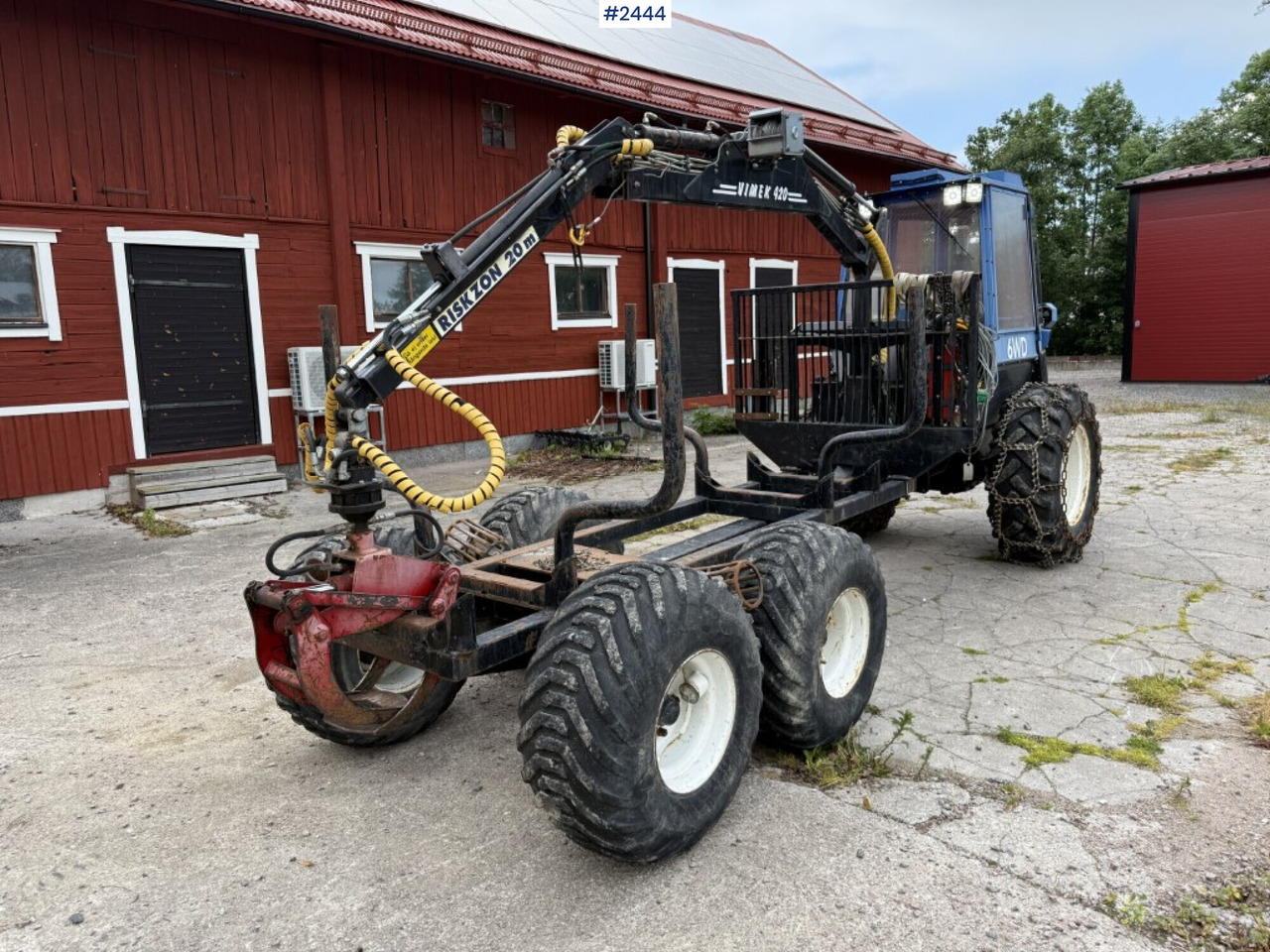 Forwarder Vimek 606 TT 6WD - משלח: תמונה 5 Forwarder Vimek 606 TT 6WD - משלח: תמונה 5