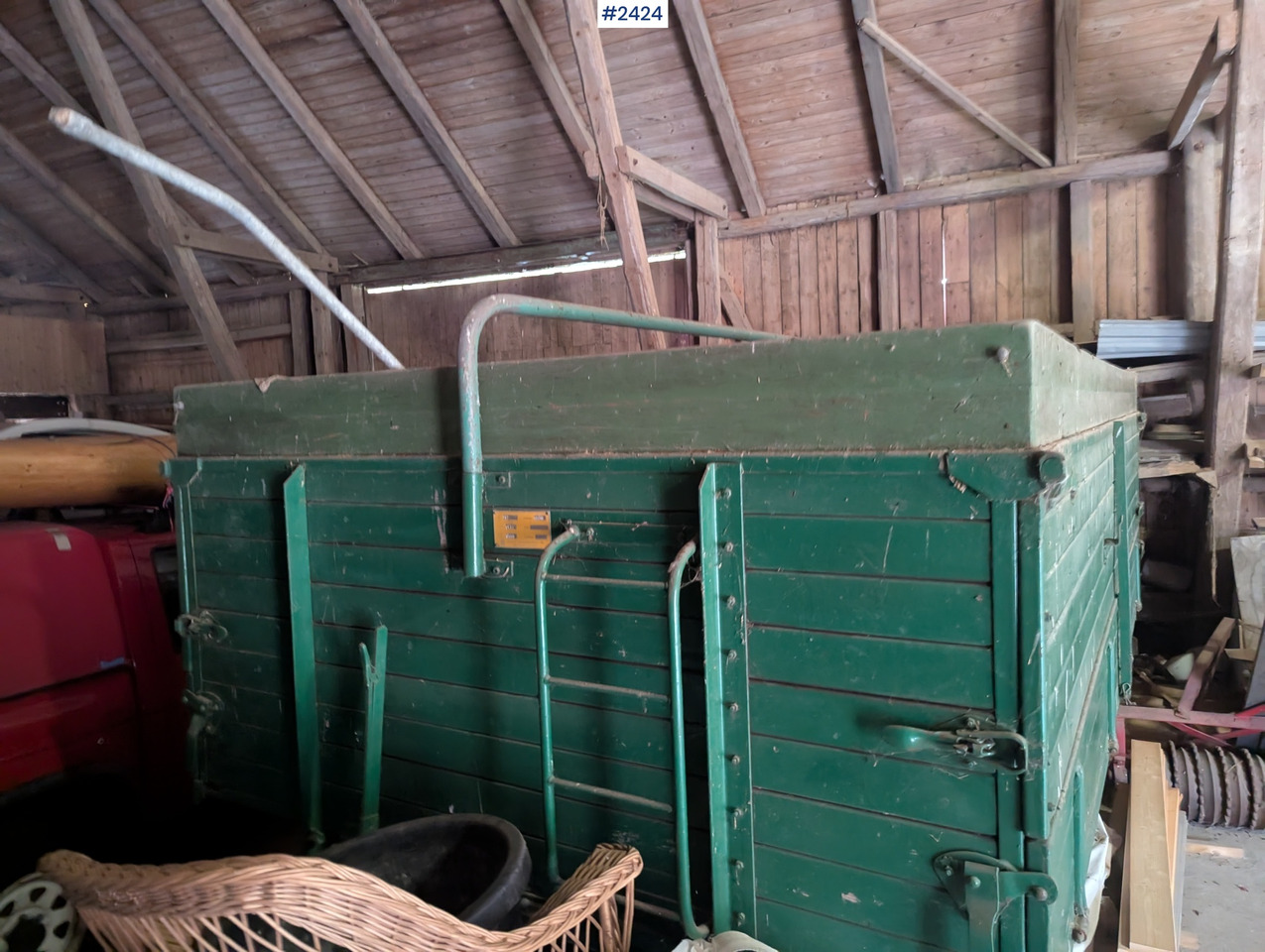 Grain wagon SLMA 6,5 tonnes with tipper - מסיר פסולת/ קרון נגרר חקלאי: תמונה 2 Grain wagon SLMA 6,5 tonnes with tipper - מסיר פסולת/ קרון נגרר חקלאי: תמונה 2