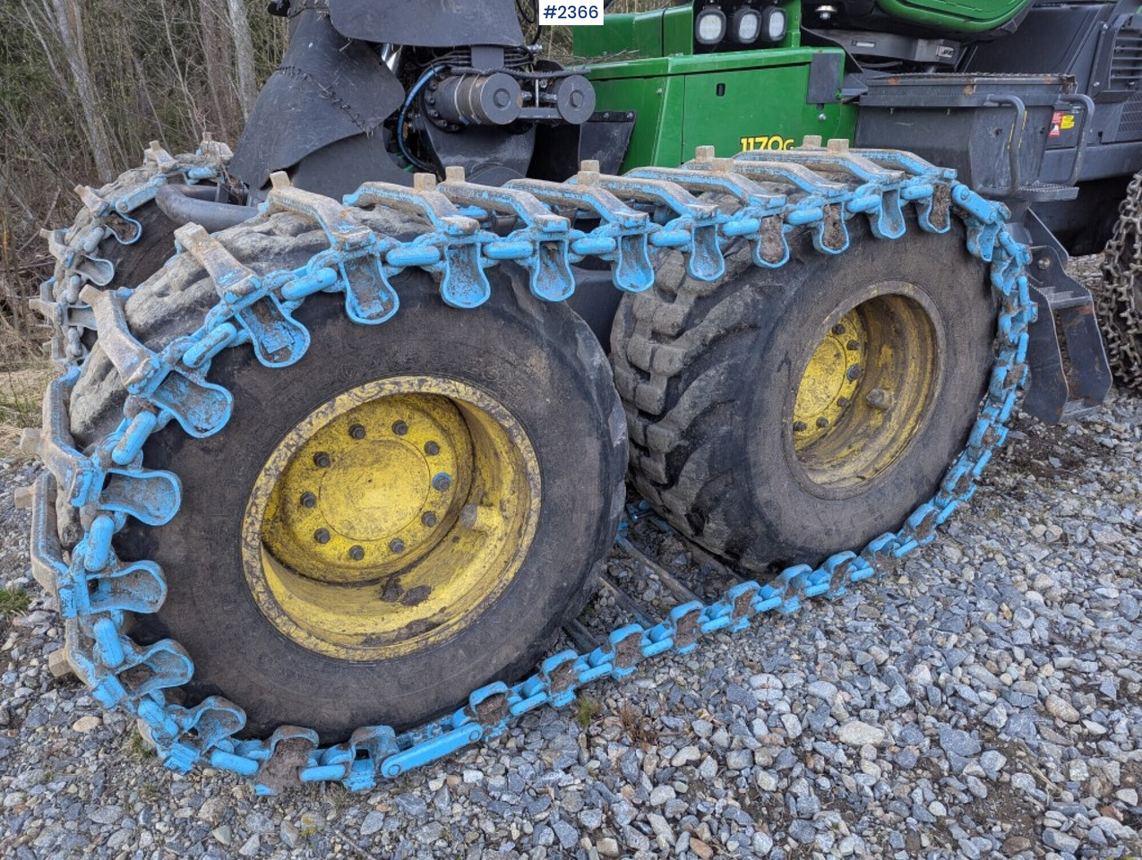 מקצרת יערות Harvester John Deere 1170G: תמונה 17 מקצרת יערות Harvester John Deere 1170G: תמונה 17