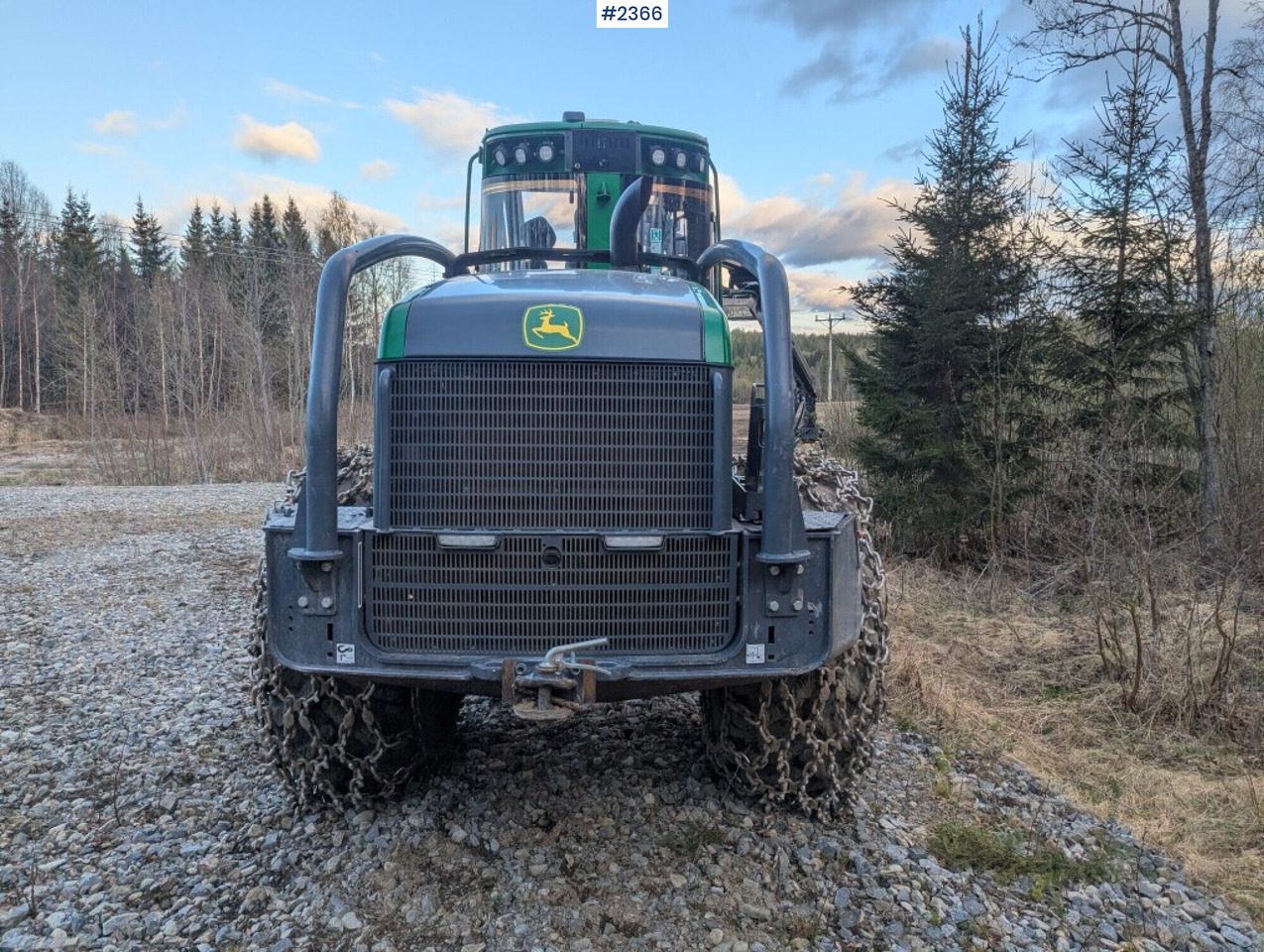 Harvester John Deere 1170G - מקצרת יערות: תמונה 4 Harvester John Deere 1170G - מקצרת יערות: תמונה 4