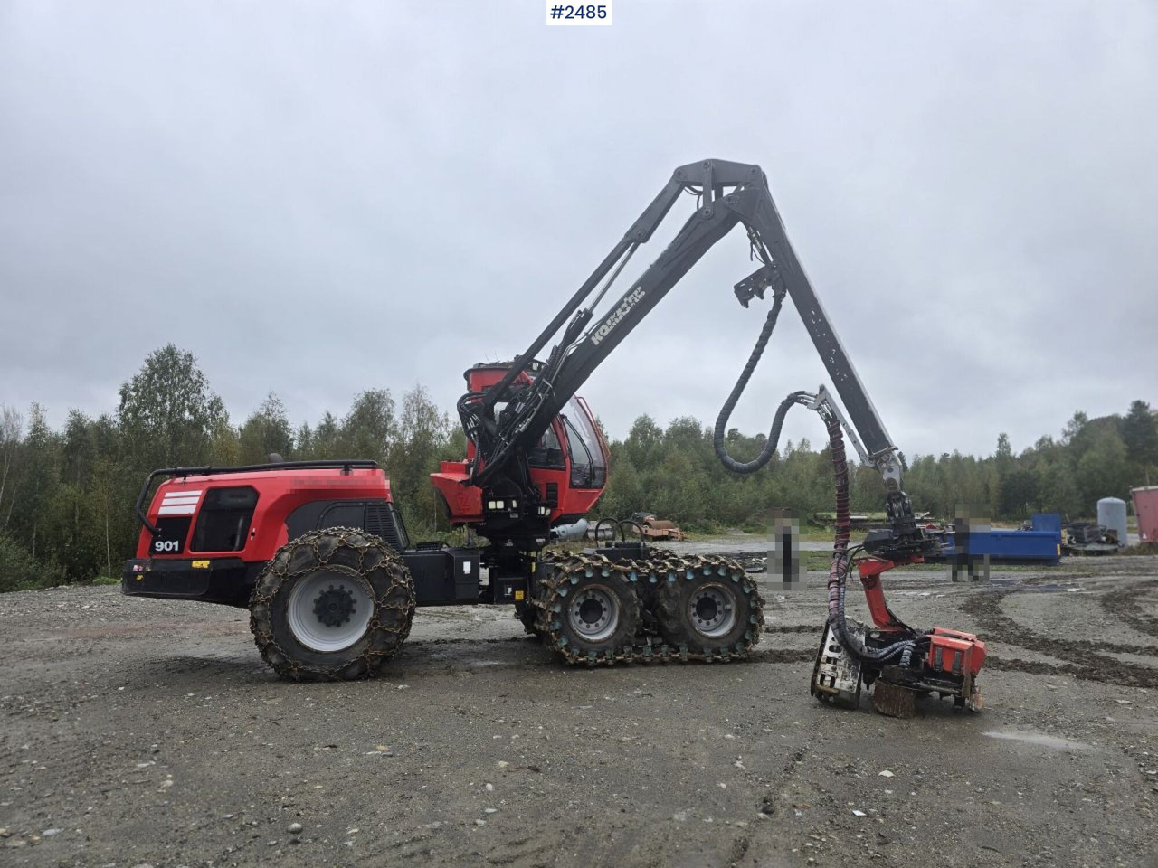 Harvester Komatsu XH901-5 - מקצרת יערות: תמונה 2 Harvester Komatsu XH901-5 - מקצרת יערות: תמונה 2