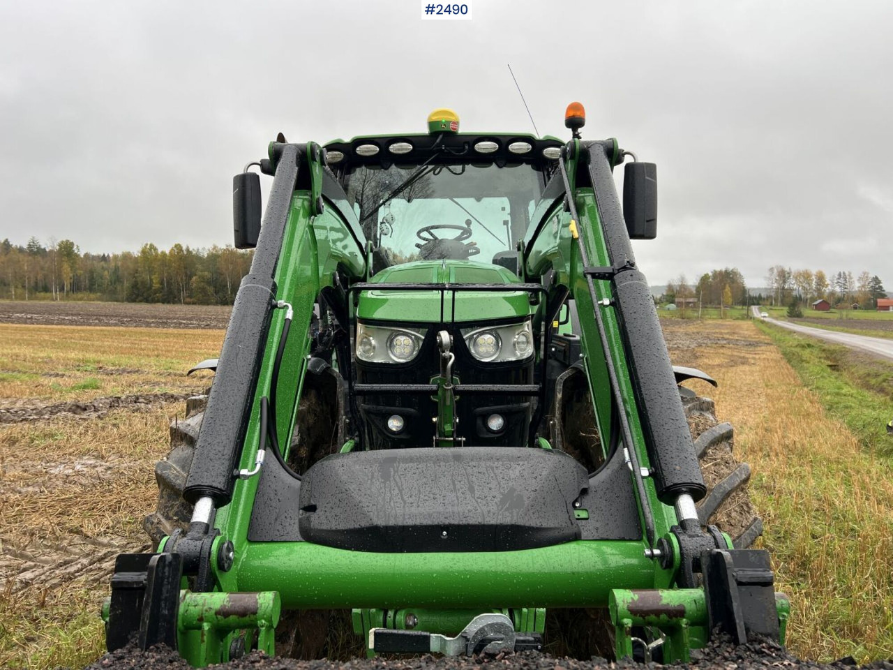 JOHN DEERE 6155R Agricultural tractor - טרקטור חקלאי: תמונה 4 JOHN DEERE 6155R Agricultural tractor - טרקטור חקלאי: תמונה 4