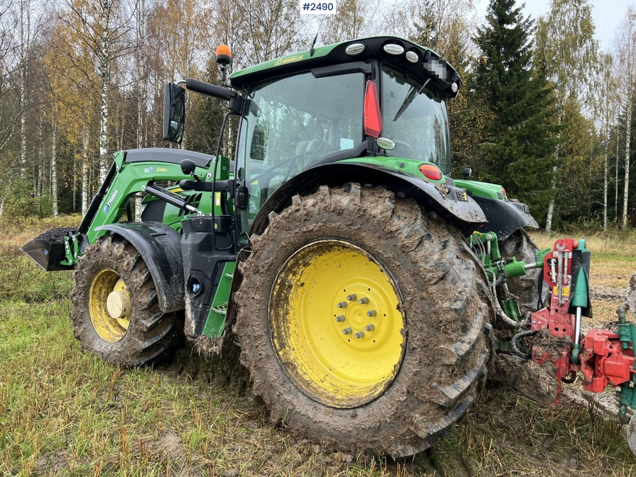 טרקטור חקלאי JOHN DEERE 6155R Agricultural tractor: תמונה 8 טרקטור חקלאי JOHN DEERE 6155R Agricultural tractor: תמונה 8