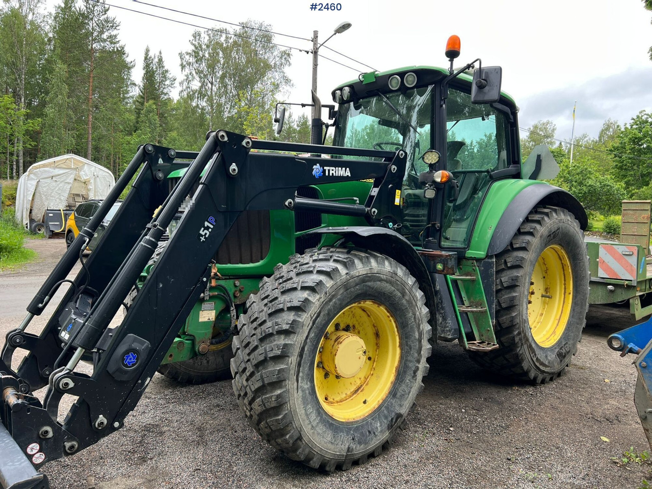 JOHN DEERE 6830 Tractor with implements - טרקטור חקלאי: תמונה 1 JOHN DEERE 6830 Tractor with implements - טרקטור חקלאי: תמונה 1