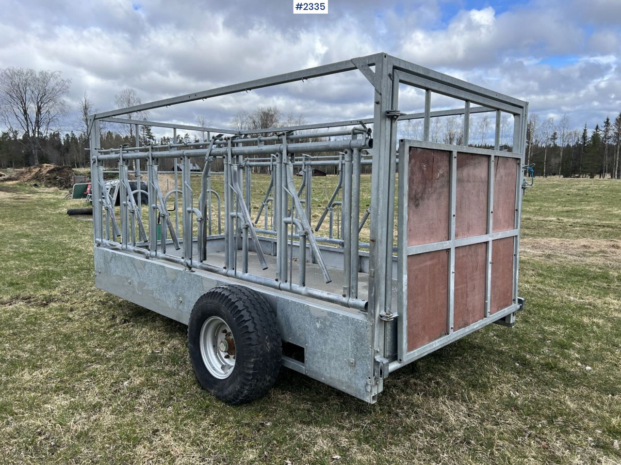 Kellfri Animal transport/feeder wagon - קרון נגרר להובלת בעלי חיים: תמונה 5 Kellfri Animal transport/feeder wagon - קרון נגרר להובלת בעלי חיים: תמונה 5