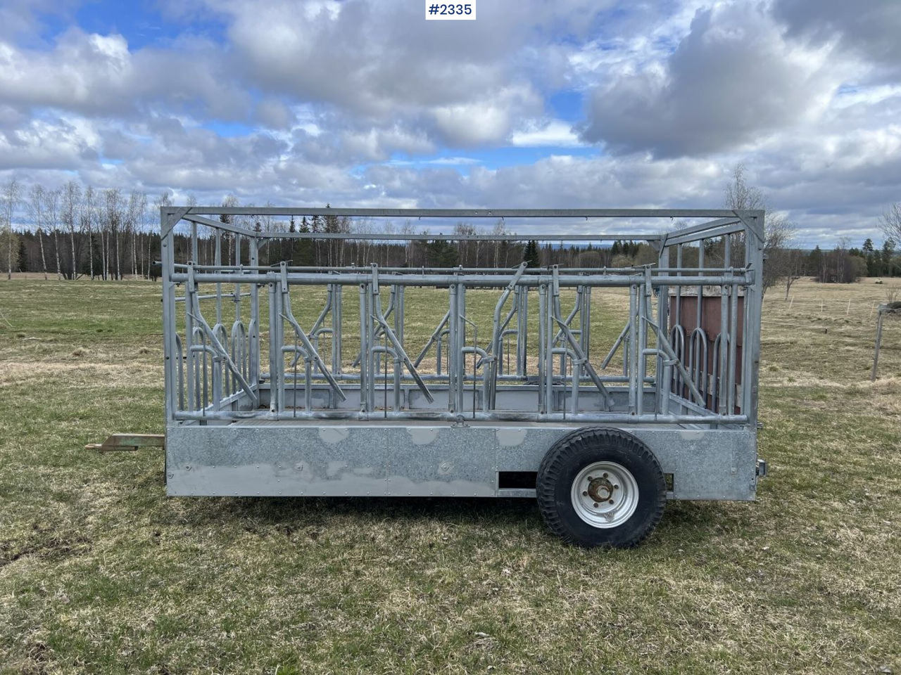 Kellfri Animal transport/feeder wagon - קרון נגרר להובלת בעלי חיים: תמונה 3 Kellfri Animal transport/feeder wagon - קרון נגרר להובלת בעלי חיים: תמונה 3