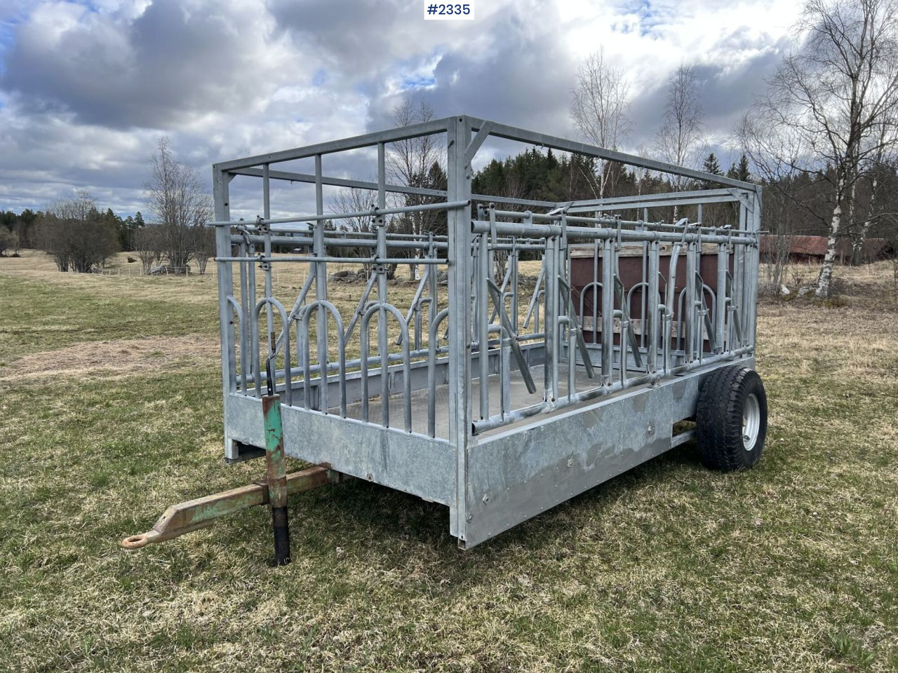 Kellfri Animal transport/feeder wagon - קרון נגרר להובלת בעלי חיים: תמונה 2 Kellfri Animal transport/feeder wagon - קרון נגרר להובלת בעלי חיים: תמונה 2