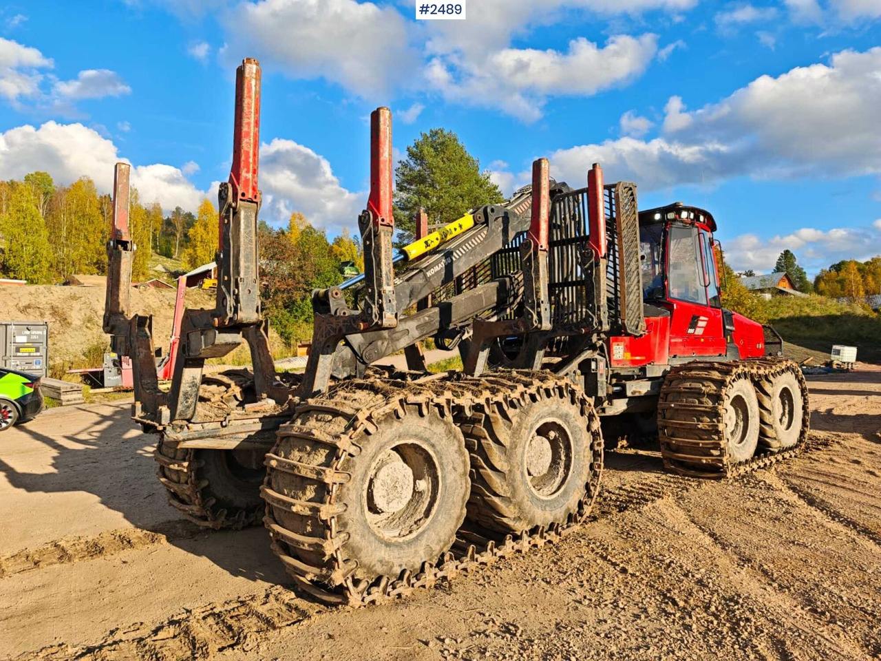 Komatsu 895 Forwarder (VIDEO) - משלח: תמונה 3 Komatsu 895 Forwarder (VIDEO) - משלח: תמונה 3