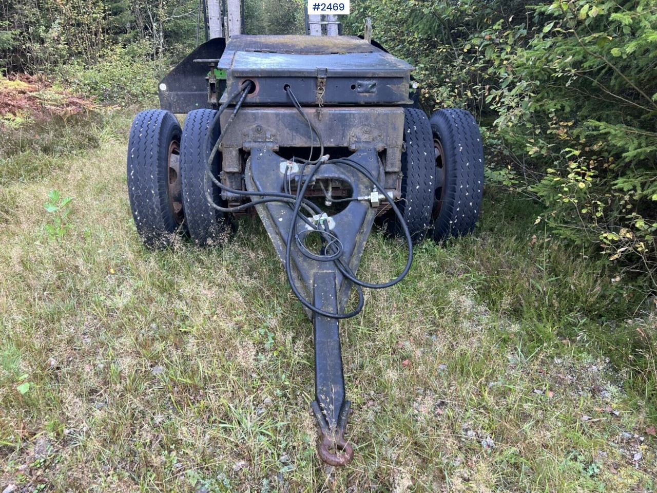 Machine transport with turntable - קרון נגרר עם מטען נמוך: תמונה 2 Machine transport with turntable - קרון נגרר עם מטען נמוך: תמונה 2