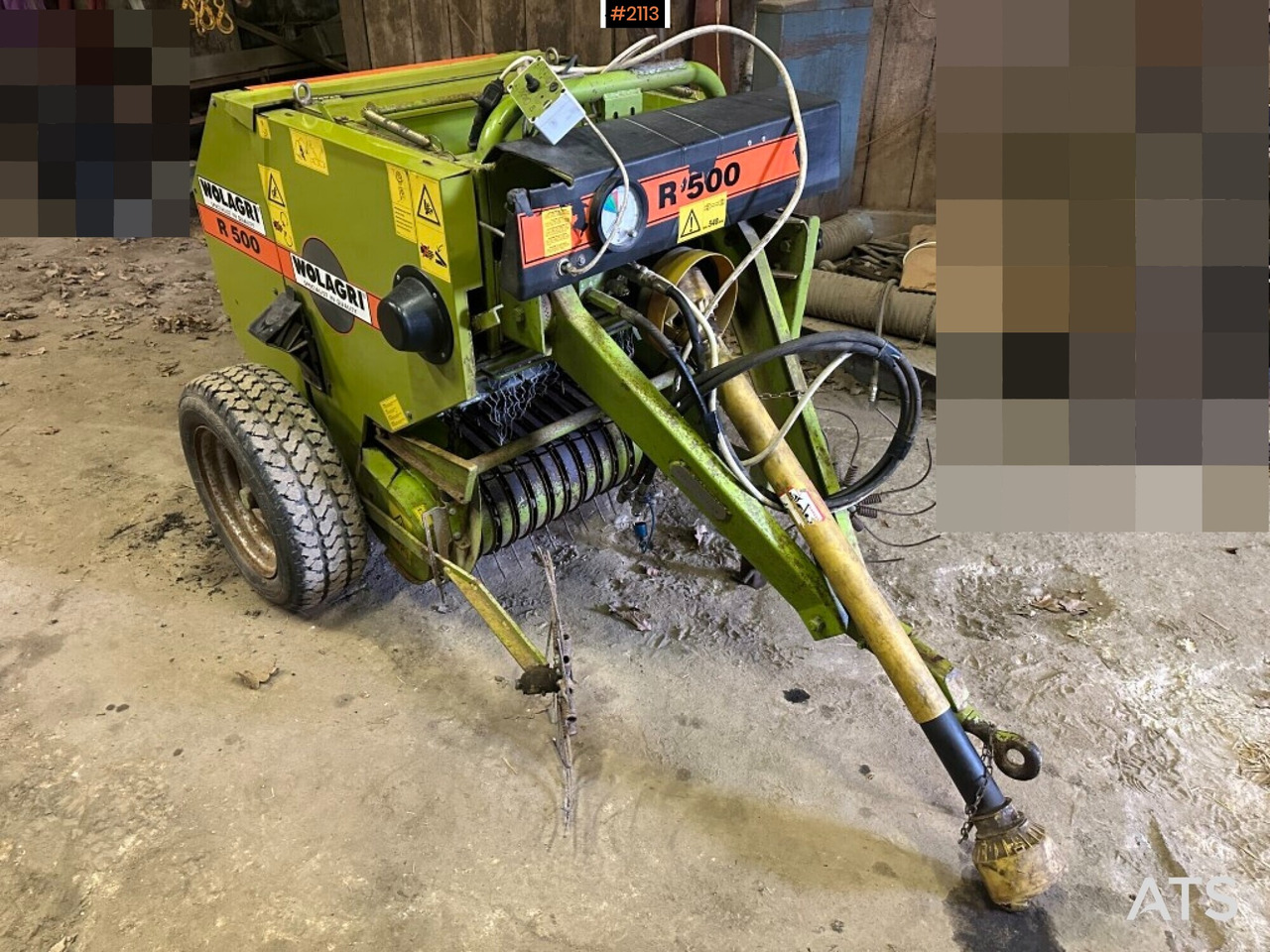 Mini baler Wolagri R500 with 2 separate wrappers - ציוד חציר ומספוא: תמונה 1 Mini baler Wolagri R500 with 2 separate wrappers - ציוד חציר ומספוא: תמונה 1