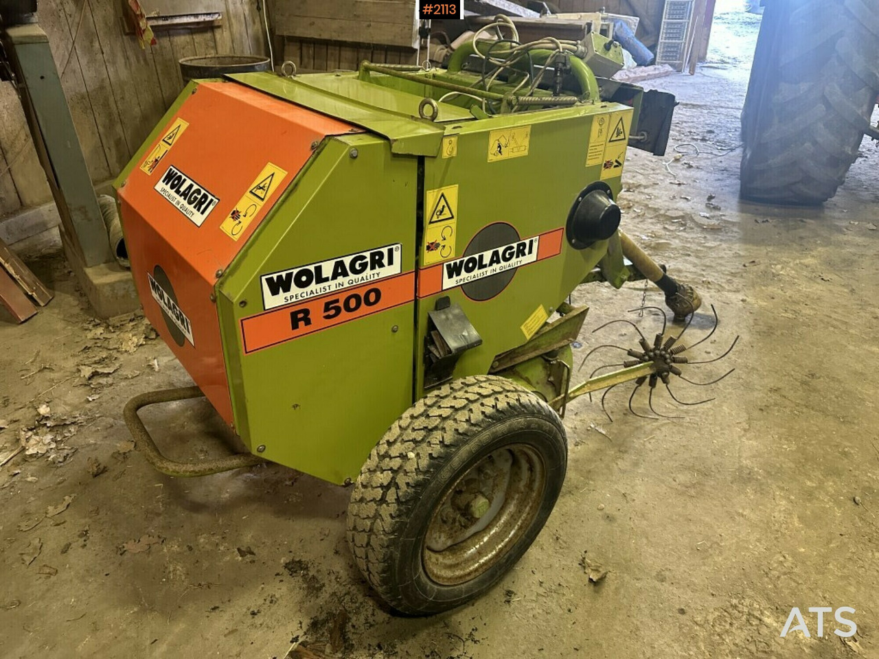 Mini baler Wolagri R500 with 2 separate wrappers - ציוד חציר ומספוא: תמונה 2 Mini baler Wolagri R500 with 2 separate wrappers - ציוד חציר ומספוא: תמונה 2