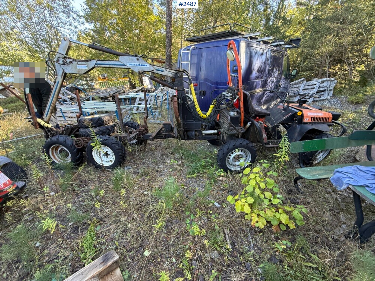 Mini forwarder Vimek Minimaster 101 - משלח: תמונה 1 Mini forwarder Vimek Minimaster 101 - משלח: תמונה 1