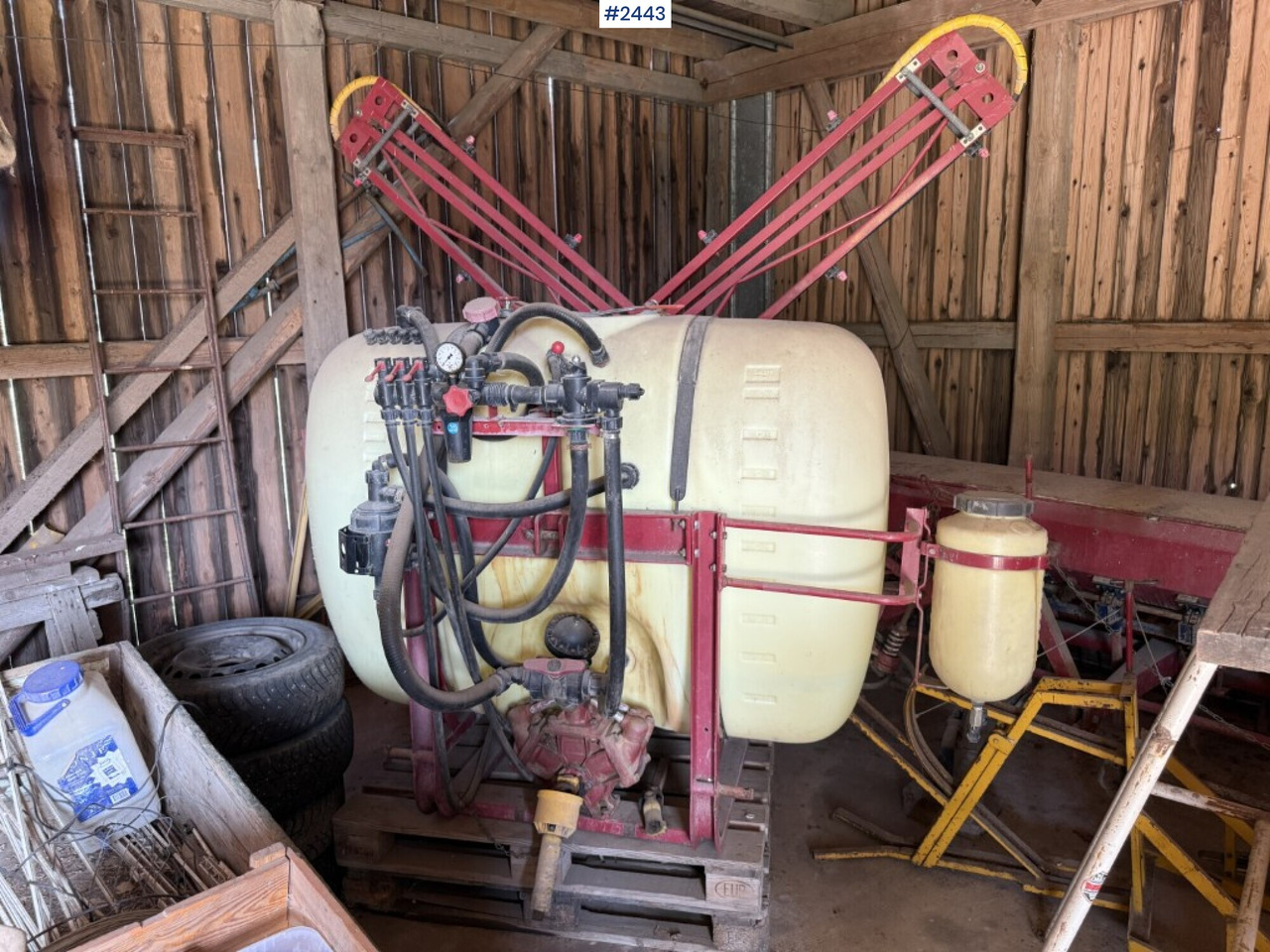 Sprayer Hardi 800L 12m - מרסס: תמונה 1 Sprayer Hardi 800L 12m - מרסס: תמונה 1