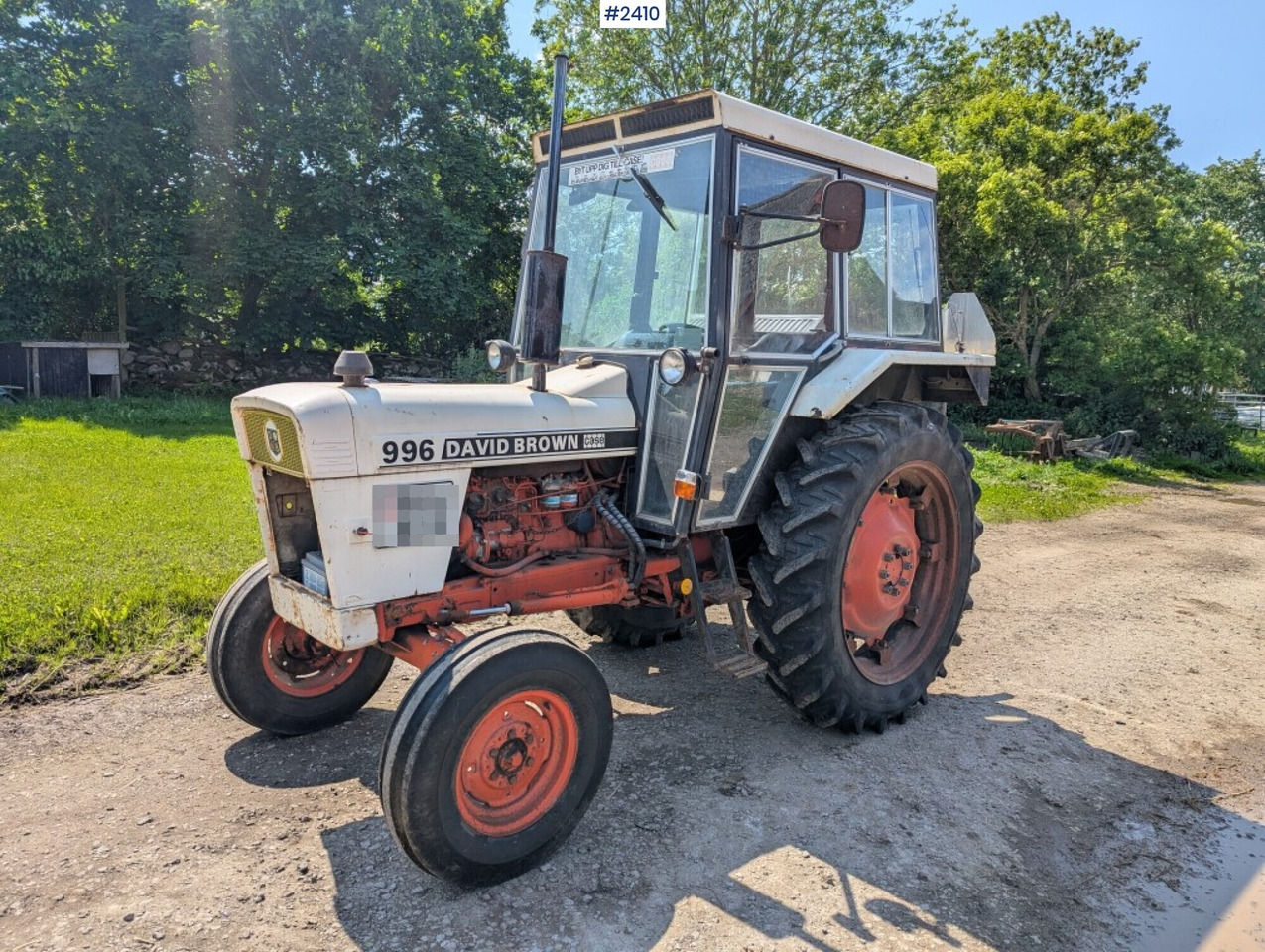 Tractor David Brown 996 - טרקטור חקלאי: תמונה 1 Tractor David Brown 996 - טרקטור חקלאי: תמונה 1