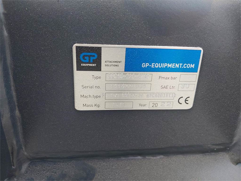 GP equipment Bakkenset CW05 JCB 16C - דלי מחפר עבור מכונת בנייה: תמונה 3 GP equipment Bakkenset CW05 JCB 16C - דלי מחפר עבור מכונת בנייה: תמונה 3