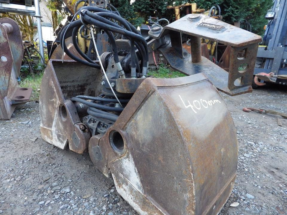 Kinshofer HPX Greifer C05 400 mm SB mit Lehnhoff MS03 - דלי מכל קונכיה: תמונה 2 Kinshofer HPX Greifer C05 400 mm SB mit Lehnhoff MS03 - דלי מכל קונכיה: תמונה 2