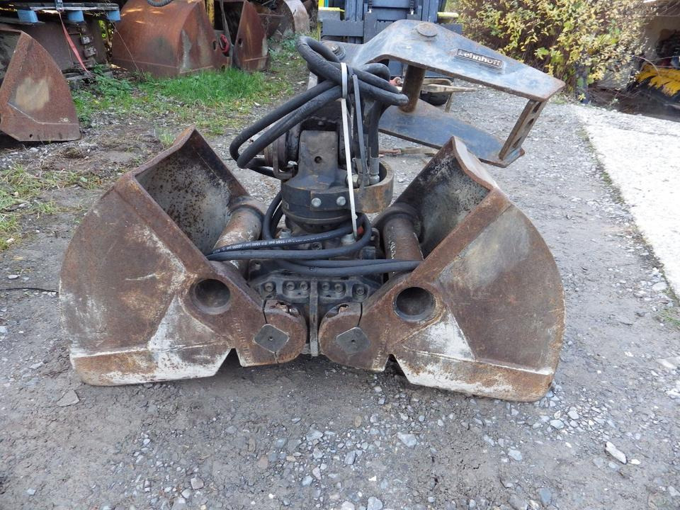 Kinshofer HPX Greifer C05 400 mm SB mit Lehnhoff MS03 - דלי מכל קונכיה: תמונה 5 Kinshofer HPX Greifer C05 400 mm SB mit Lehnhoff MS03 - דלי מכל קונכיה: תמונה 5