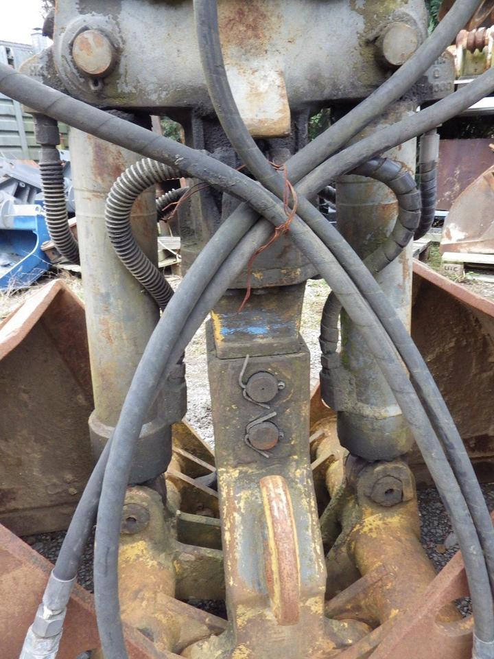 דלי מכל קונכיה עבור מכונת בנייה Liebherr GM8 GM10 Greifer 600 mm SB mit SW48 Adapter: תמונה 10