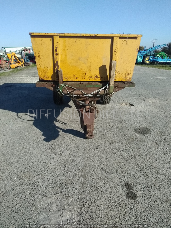 BENNE AGRICOLE 5T - קרון נגרר עם מזהיר: תמונה 3 BENNE AGRICOLE 5T - קרון נגרר עם מזהיר: תמונה 3