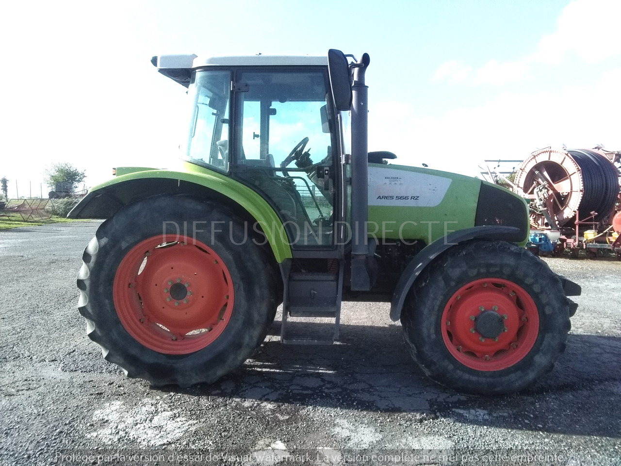 CLAAS TRACTEUR AGRICOLE ARES 566 RZ - טרקטור חקלאי: תמונה 2 CLAAS TRACTEUR AGRICOLE ARES 566 RZ - טרקטור חקלאי: תמונה 2