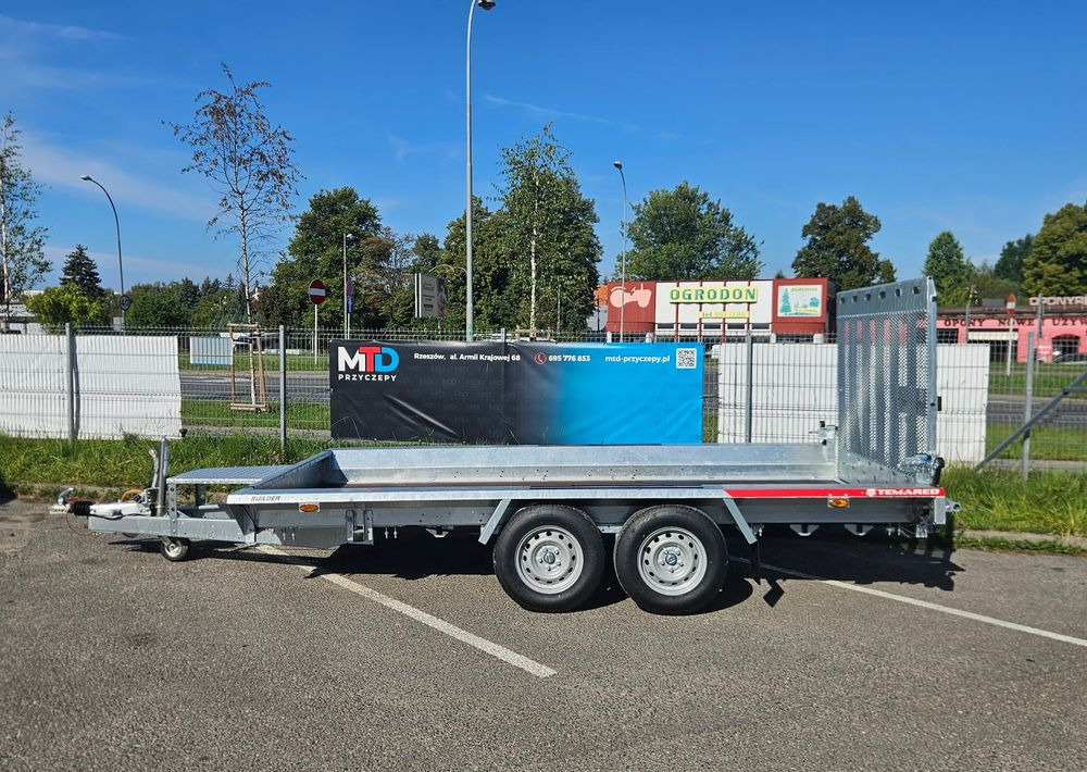 TEMARED BUILDER 3 4018 S 2 oś - קרון נגרר לצמחים: תמונה 2 TEMARED BUILDER 3 4018 S 2 oś - קרון נגרר לצמחים: תמונה 2