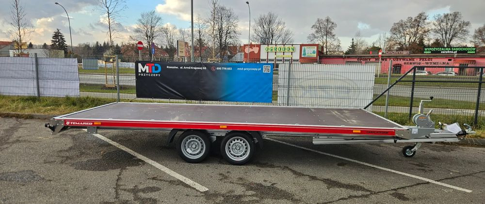 TEMARED CARPLATFORM full alu 5121 3,5T sklejka - קרון נגרר בהובלה אוטומטית: תמונה 3 TEMARED CARPLATFORM full alu 5121 3,5T sklejka - קרון נגרר בהובלה אוטומטית: תמונה 3