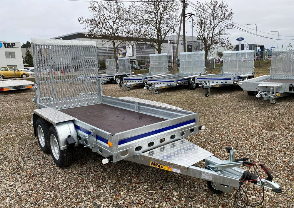 Wiola B2730 pod minikoparkę - קרון נגרר לצמחים: תמונה 1 Wiola B2730 pod minikoparkę - קרון נגרר לצמחים: תמונה 1