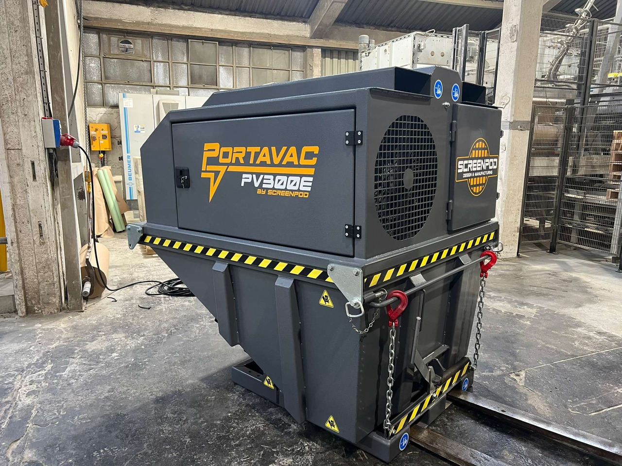 Portavac - PV300E - שואב אבק תעשייתי: תמונה 2 Portavac - PV300E - שואב אבק תעשייתי: תמונה 2