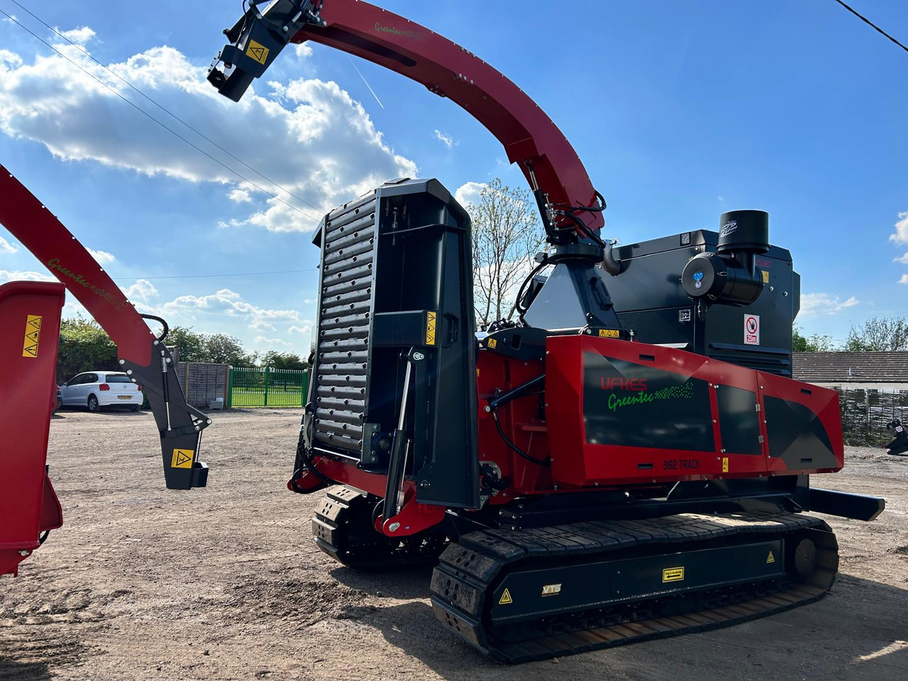 UFKES GREENTEC 962 - מגרסת עץ: תמונה 2 UFKES GREENTEC 962 - מגרסת עץ: תמונה 2