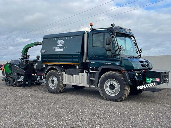 UFKES Greentec Jaguar 40-80 - מגרסת עץ: תמונה 4 UFKES Greentec Jaguar 40-80 - מגרסת עץ: תמונה 4