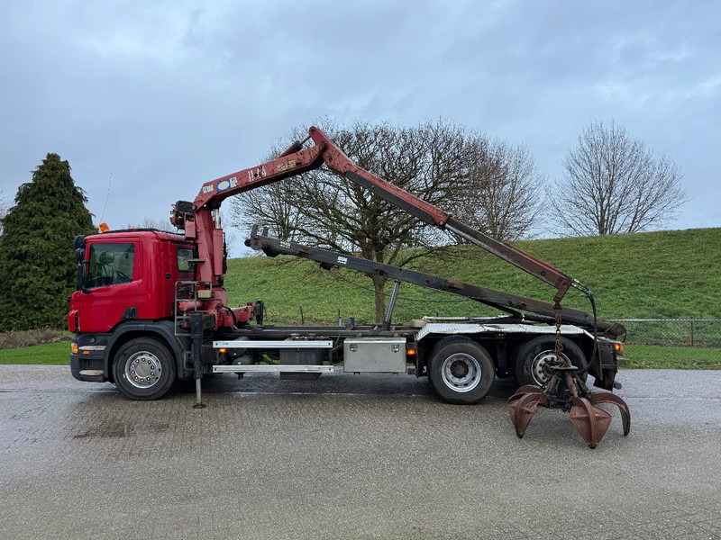 Scania P270 Kabelsysteem HMF Kraan Low KM NL TRUCK 6X2 - משאית מנוף: תמונה 2 Scania P270 Kabelsysteem HMF Kraan Low KM NL TRUCK 6X2 - משאית מנוף: תמונה 2