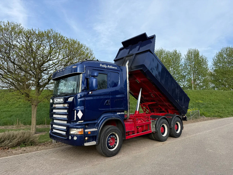 Scania R580 Kipper 6X4 Manual Full steel Retarder - מזהיר: תמונה 1 Scania R580 Kipper 6X4 Manual Full steel Retarder - מזהיר: תמונה 1