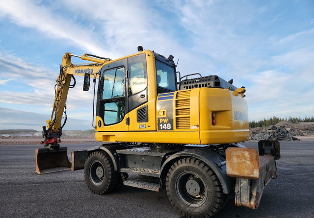 Komatsu PW148-8 Rototilt R6 - מכונות אחרות: תמונה 3 Komatsu PW148-8 Rototilt R6 - מכונות אחרות: תמונה 3