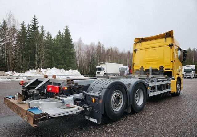 ScaniaR410 CNG / CBG 6x2 - מוביל מכולות/ משאית החלפת גוף: תמונה 4 ScaniaR410 CNG / CBG 6x2 - מוביל מכולות/ משאית החלפת גוף: תמונה 4